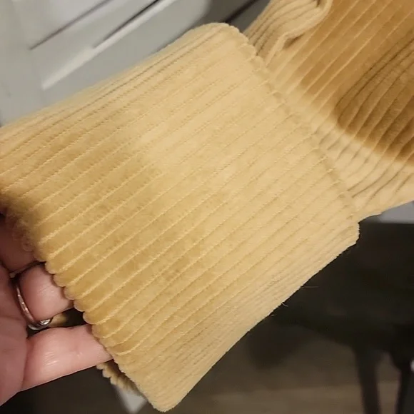 Elegant Tan Corduroy Blazer - Picture 3 of 8